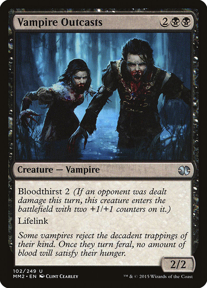 Párias Vampiros / Vampire Outcasts - Magic: The Gathering - MoxLand