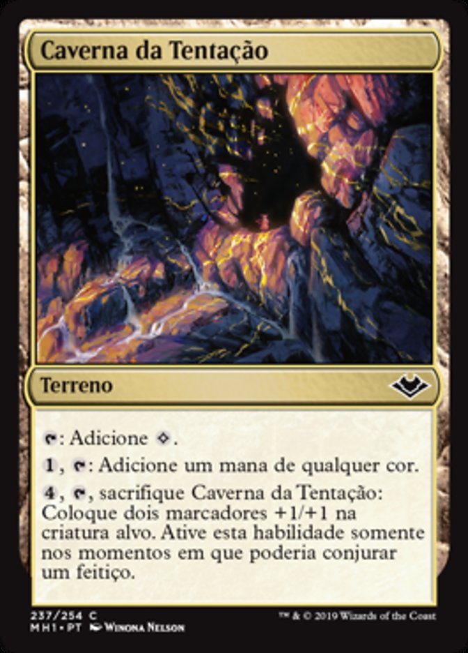 Caverna da Tentação / Cave of Temptation - Magic: The Gathering - MoxLand