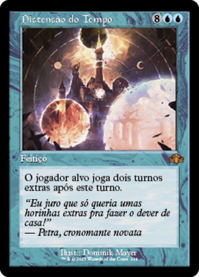 Distensão do Tempo / Time Stretch - Magic: The Gathering - MoxLand