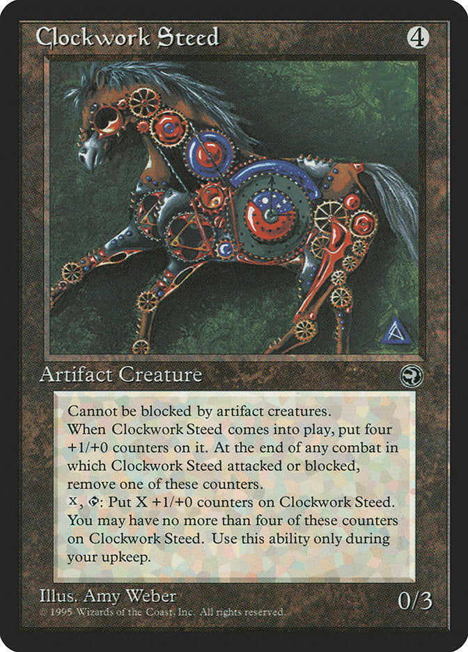 Corcel Mecânico / Clockwork Steed - Magic: The Gathering - MoxLand