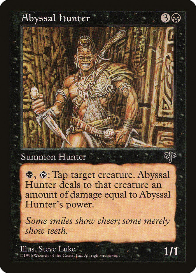 Caçador Abissal / Abyssal Hunter - Magic: The Gathering - MoxLand