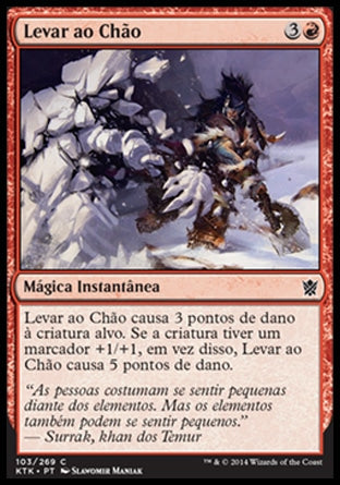 Levar ao Chão / Bring Low - Magic: The Gathering - MoxLand