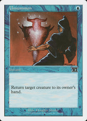 Esconjurar / Unsummon - Magic: The Gathering - MoxLand