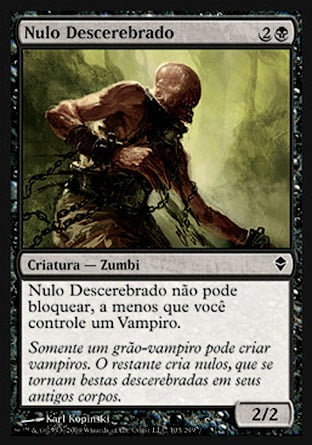 Nulo Descerebrado / Mindless Null - Magic: The Gathering - MoxLand