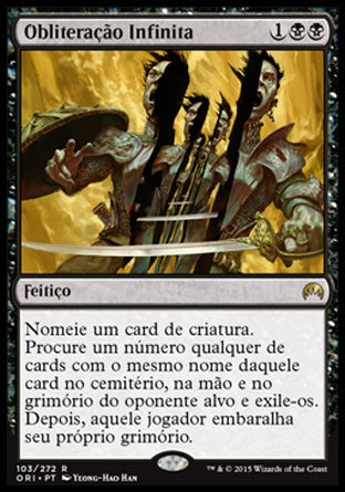 Obliteração Infinita / Infinite Obliteration - Magic: The Gathering - MoxLand