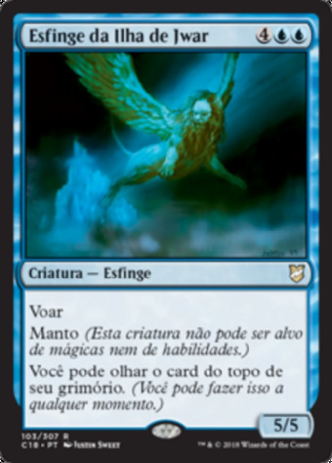 Esfinge da Ilha de Jwar / Sphinx of Jwar Isle - Magic: The Gathering - MoxLand