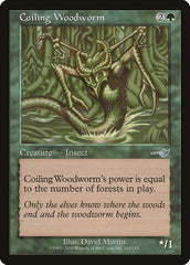 Serricórneo Serpejante / Coiling Woodworm - Magic: The Gathering - MoxLand