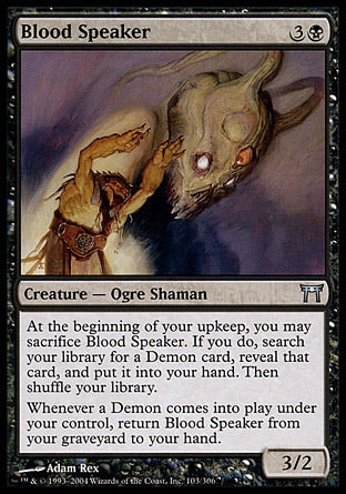 Orador do Sangue / Blood Speaker - Magic: The Gathering - MoxLand