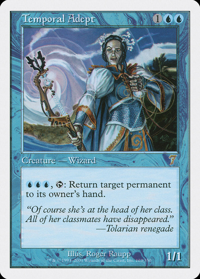 Adepto Temporal / Temporal Adept - Magic: The Gathering - MoxLand