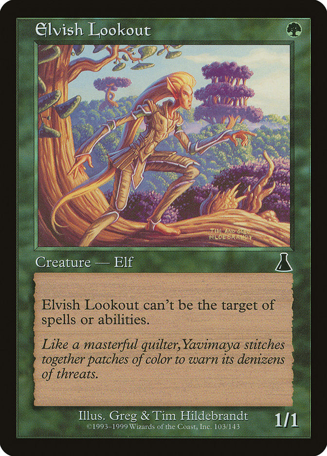 Elfo Vigilante / Elvish Lookout - Magic: The Gathering - MoxLand