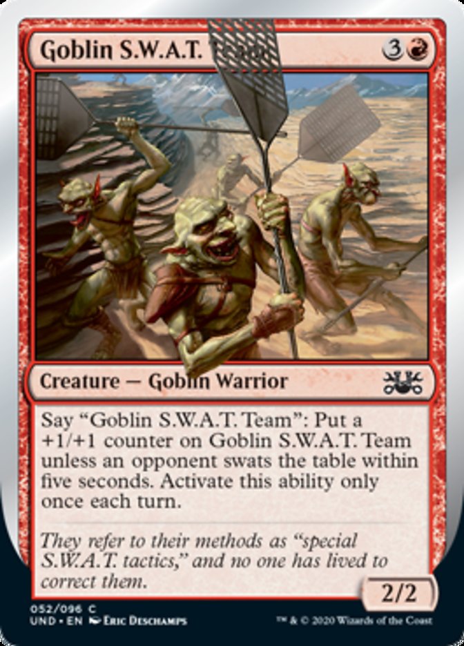 Goblin S.W.A.T. Team / Goblin S.W.A.T. Team - Magic: The Gathering - MoxLand