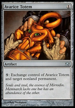 Totem da Avareza / Avarice Totem - Magic: The Gathering - MoxLand