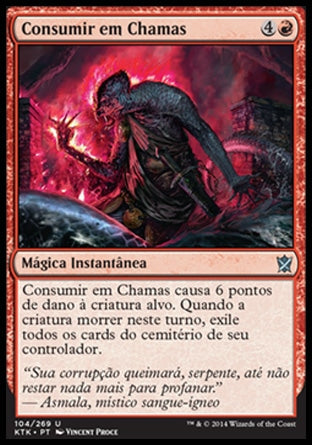 Consumir em Chamas / Burn Away - Magic: The Gathering - MoxLand