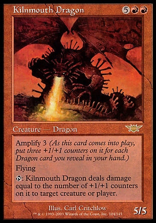 Dragão Boca de Fornalha / Kilnmouth Dragon - Magic: The Gathering - MoxLand