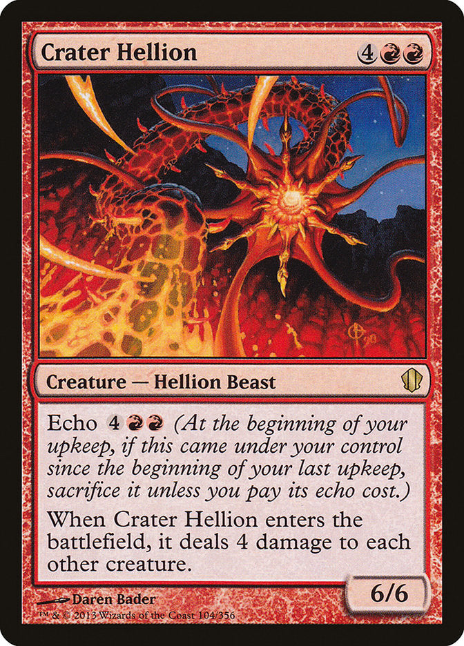 Demo da Cratera / Crater Hellion - Magic: The Gathering - MoxLand