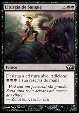 Liturgia de Sangue / Liturgy of Blood - Magic: The Gathering - MoxLand