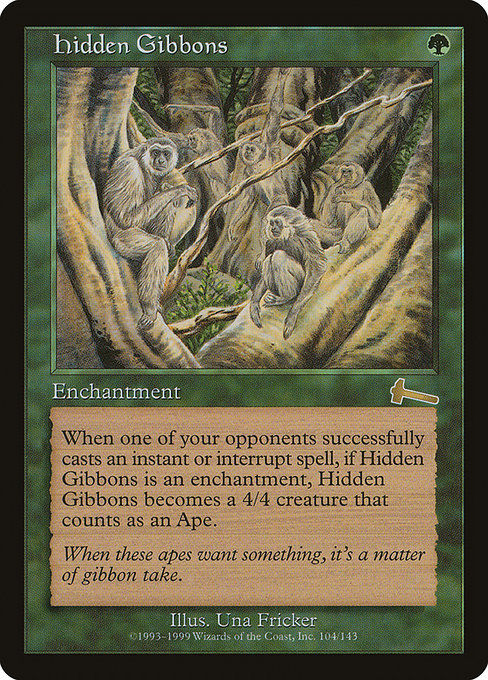 Gibões Escondidos / Hidden Gibbons - Magic: The Gathering - MoxLand