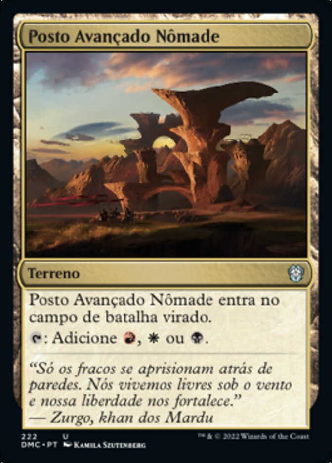 Posto Avançado Nômade / Nomad Outpost - Magic: The Gathering - MoxLand
