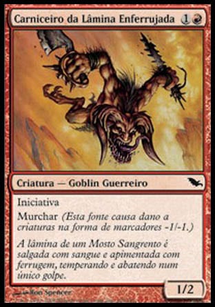 Carniceiro da Lâmina Enferrujada / Rustrazor Butcher - Magic: The Gathering - MoxLand