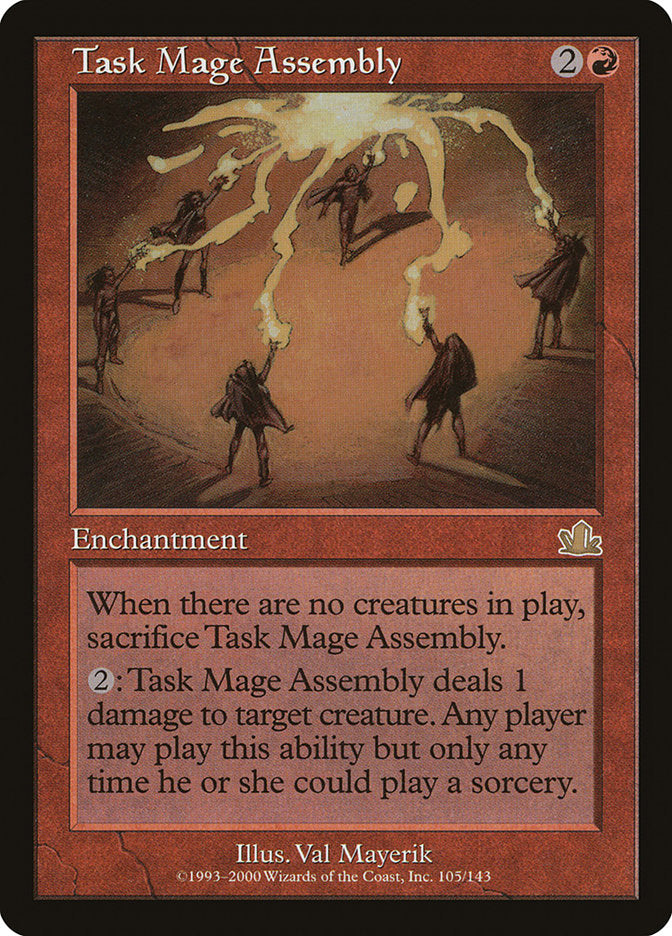 Assembléia de Magos Especialistas / Task Mage Assembly - Magic: The Gathering - MoxLand