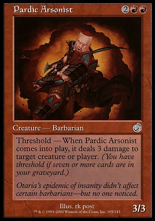 Incendiário Párdico / Pardic Arsonist - Magic: The Gathering - MoxLand