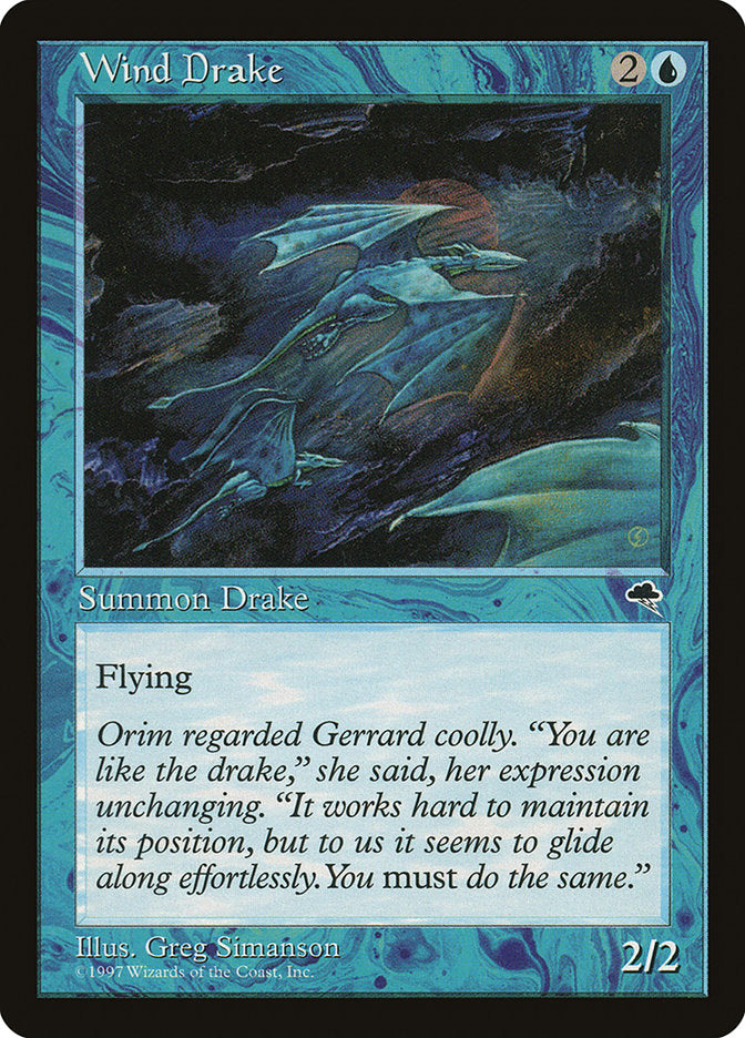 Dragonete do Vento / Wind Drake - Magic: The Gathering - MoxLand