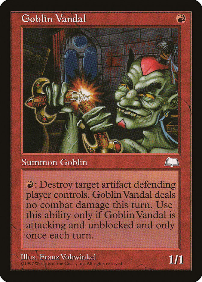 Vândalo Goblin / Goblin Vandal - Magic: The Gathering - MoxLand