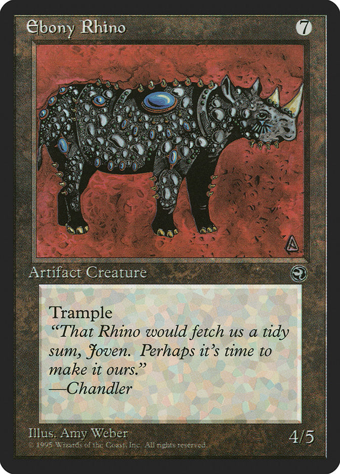 Rinoceronte de Ébano / Ebony Rhino - Magic: The Gathering - MoxLand