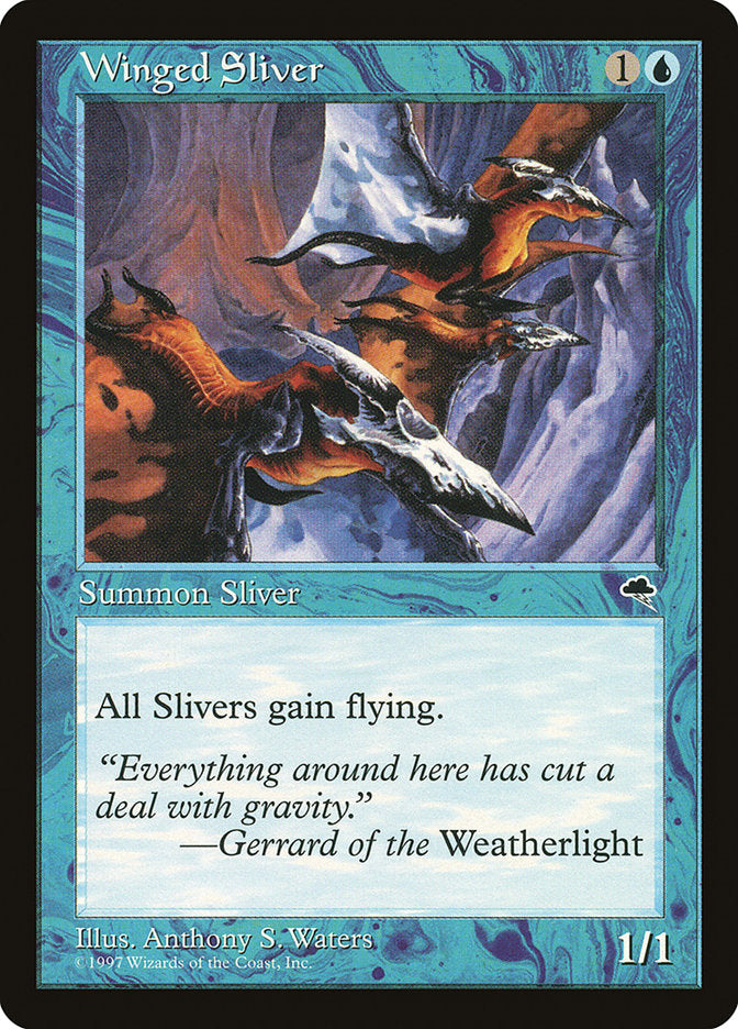 Fractius Alado / Winged Sliver - Magic: The Gathering - MoxLand