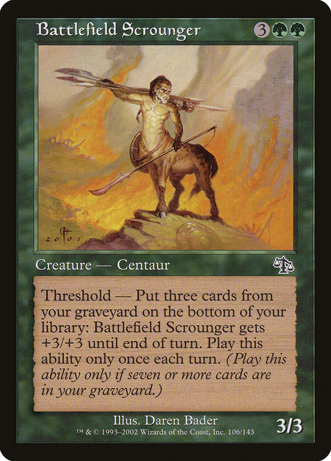 Parasita do Campo de Batalha / Battlefield Scrounger - Magic: The Gathering - MoxLand