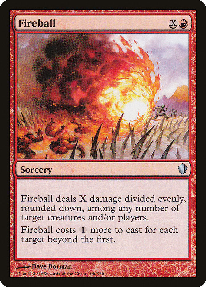 Bola de Fogo / Fireball - Magic: The Gathering - MoxLand