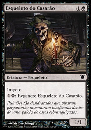 Esqueleto do Casarão / Manor Skeleton - Magic: The Gathering - MoxLand