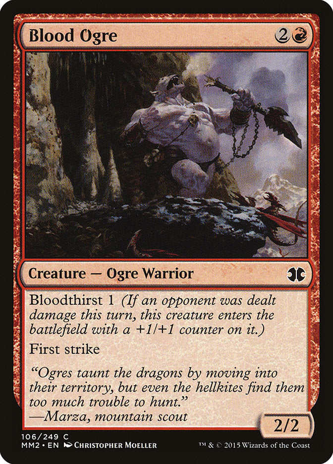 Ogre de Sangue / Blood Ogre - Magic: The Gathering - MoxLand