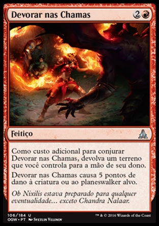 Devorar nas Chamas / Devour in Flames - Magic: The Gathering - MoxLand