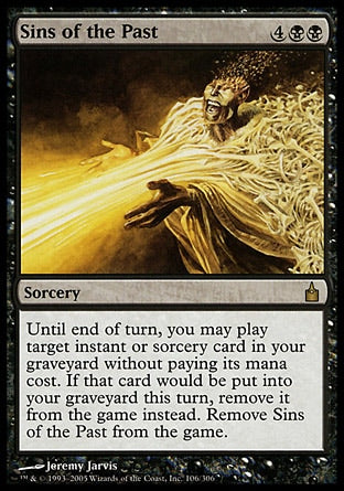 Delitos do Passado / Sins of the Past - Magic: The Gathering - MoxLand