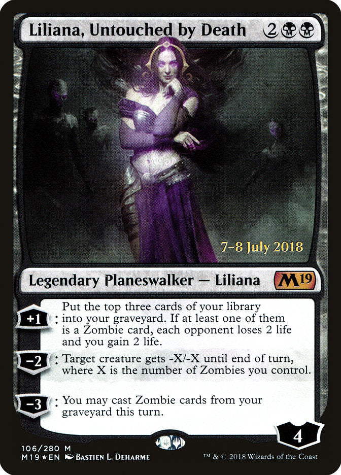 Liliana, Intocada pela Morte / Liliana, Untouched by Death - Magic: The Gathering - MoxLand