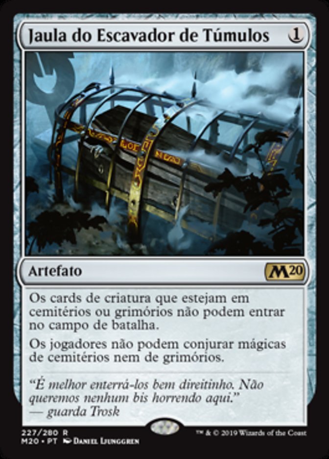 Jaula do Escavador de Túmulos / Grafdigger's Cage - Magic: The Gathering - MoxLand