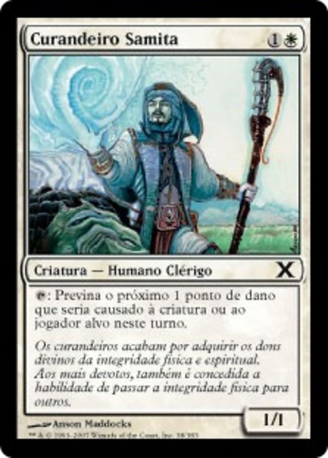 Curandeiro Samita / Samite Healer - Magic: The Gathering - MoxLand