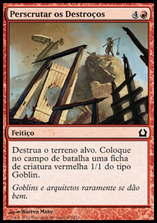 Perscrutar os Destroços / Survey the Wreckage - Magic: The Gathering - MoxLand