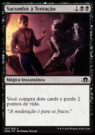 Sucumbir à Tentação / Succumb to Temptation - Magic: The Gathering - MoxLand