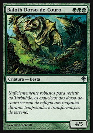 Baloth Dorso-de-Couro / Leatherback Baloth - Magic: The Gathering - MoxLand