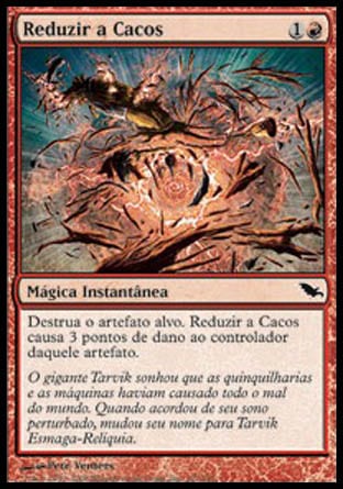 Reduzir a Cacos / Smash to Smithereens - Magic: The Gathering - MoxLand