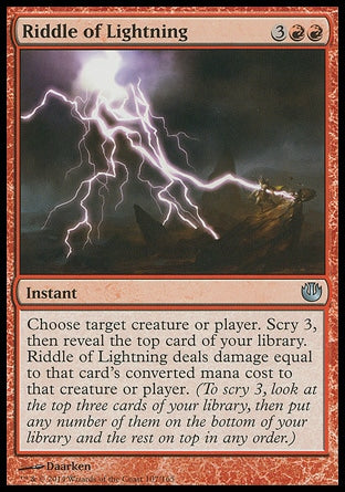 Enigma do Relâmpago / Riddle of Lightning - Magic: The Gathering - MoxLand