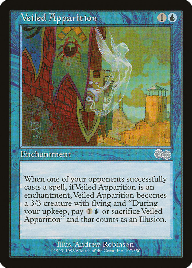 Aparição Velada / Veiled Apparition - Magic: The Gathering - MoxLand