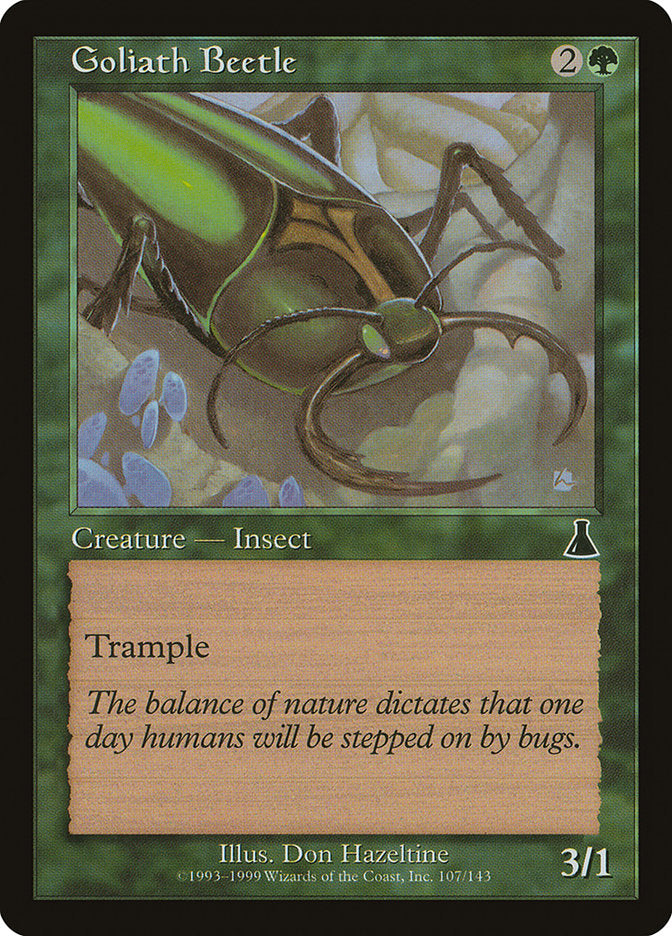 Besouro Titânico / Goliath Beetle - Magic: The Gathering - MoxLand