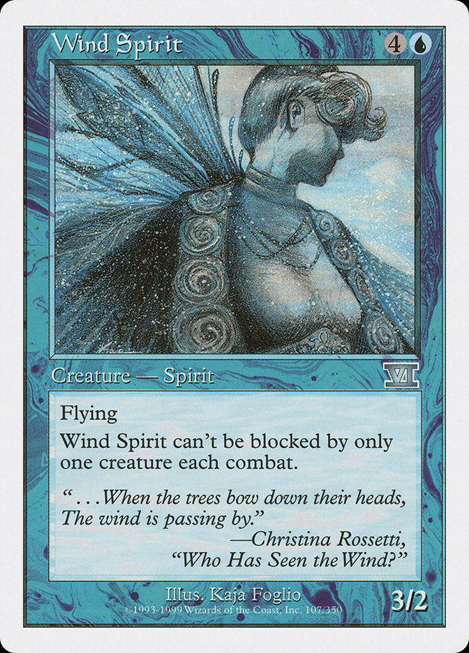 Espírito do Vento / Wind Spirit - Magic: The Gathering - MoxLand