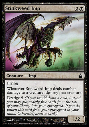 Diabrete de Erva Fétida / Stinkweed Imp - Magic: The Gathering - MoxLand