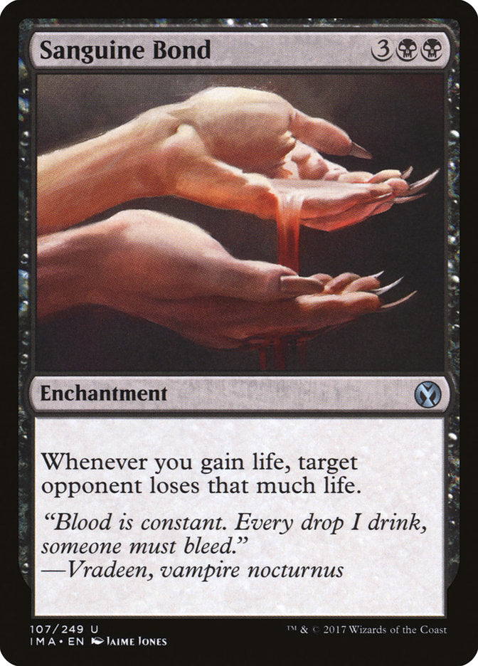 Pacto de Sangue / Sanguine Bond - Magic: The Gathering - MoxLand