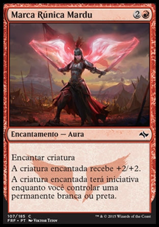 Marca Rúnica Mardu / Mardu Runemark - Magic: The Gathering - MoxLand