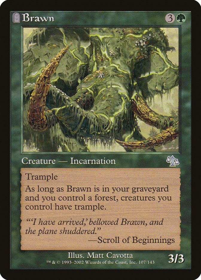 Músculos / Brawn - Magic: The Gathering - MoxLand